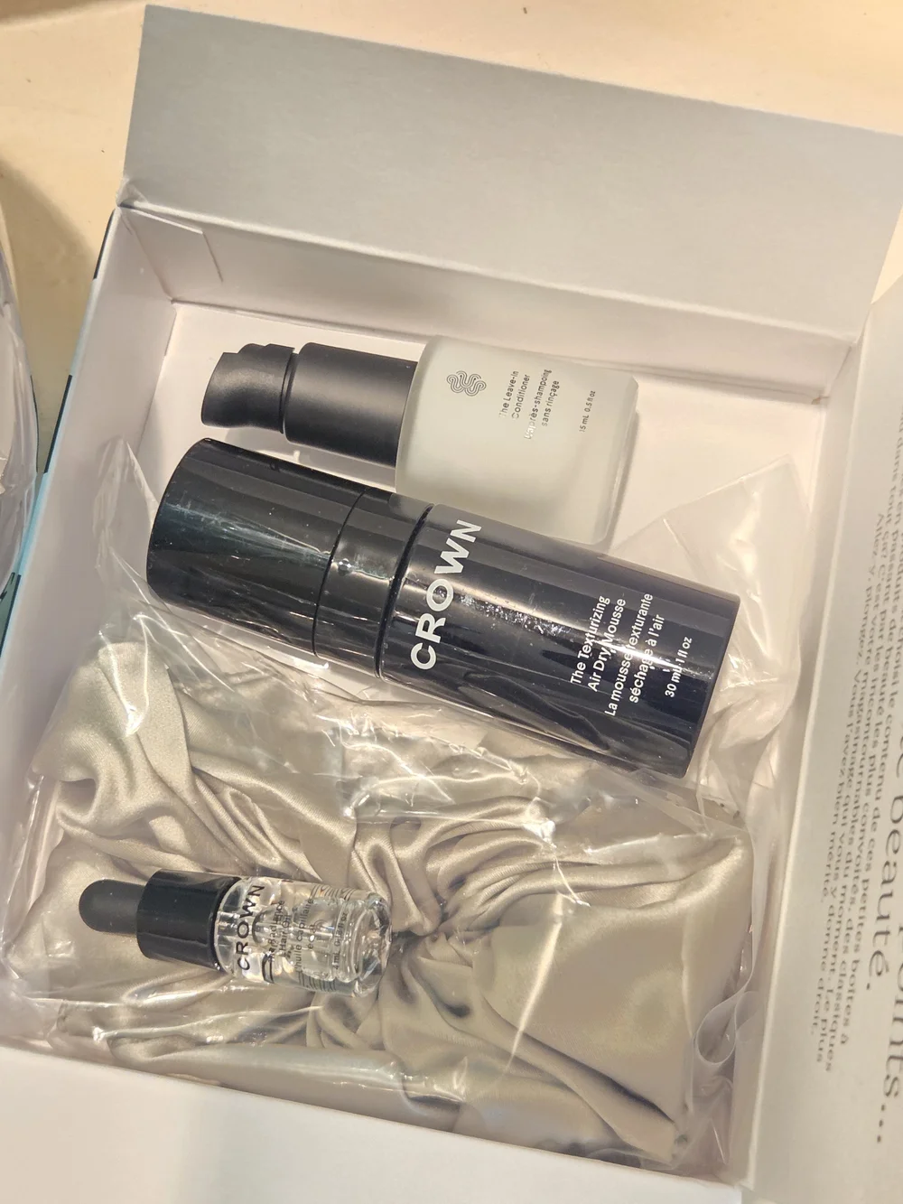 Crown Affair Hydration & Texture Set 4-Piece Hair Care Set Sephora Exclusive New